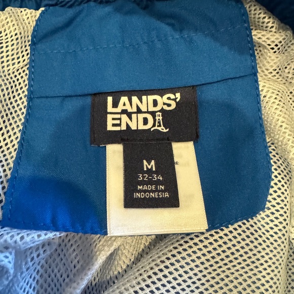 Men’s Lands End Swim Trunks size M - Picture 3 of 3